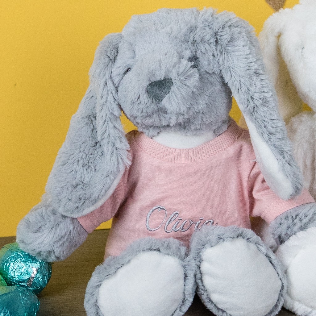 personalised easter bunny soft toy