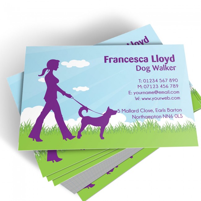 Dog Walker Business Cards Able Labels